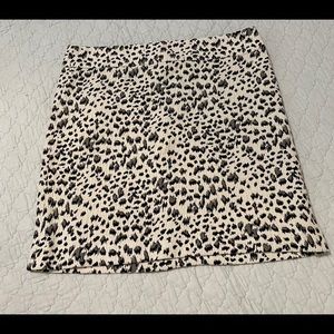 Loft |‎ Leopard Skirt